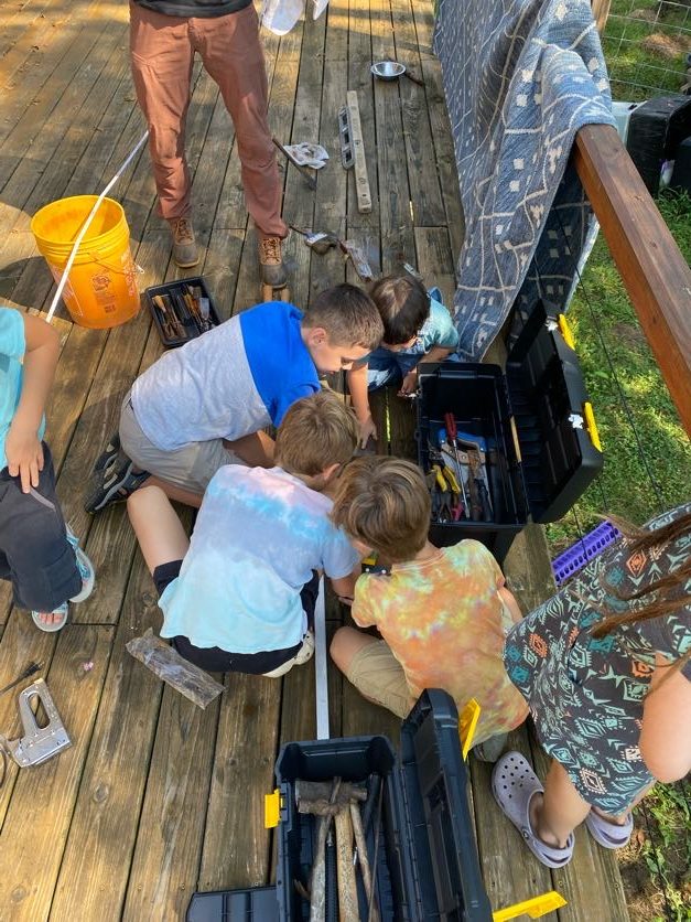 Outdoor Farm School Crozet Charlottesville Waldorf Homeschool