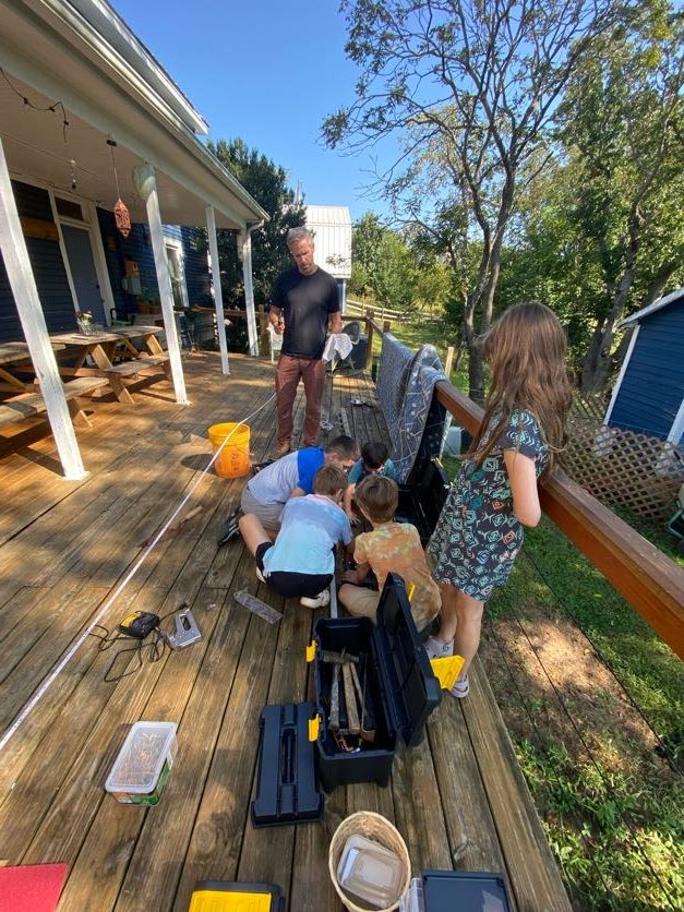 Outdoor Farm School Crozet Charlottesville Waldorf Homeschool