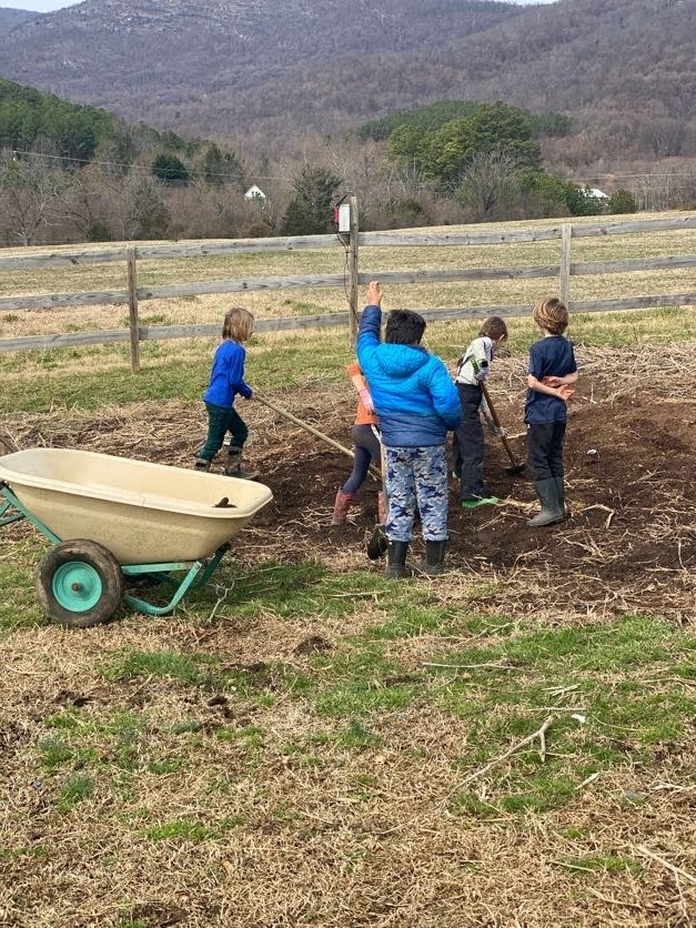 Outdoor Farm School Crozet Charlottesville Waldorf Homeschool